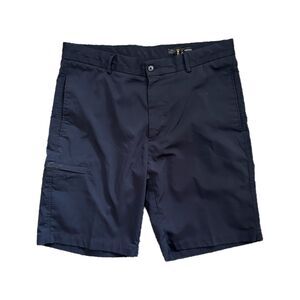 Greg Norman Navy Blue Golf Shorts, Size 34